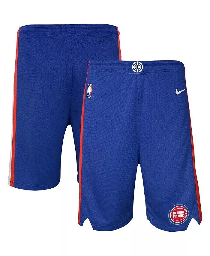 Синие шорты Big Boys Detroit Pistons Icon Edition в сетку Performance Swingman Nike, синий
Синие шорты Big Boys Detroit Pistons Icon Edition в сетку Performance Swingman Nike, синий