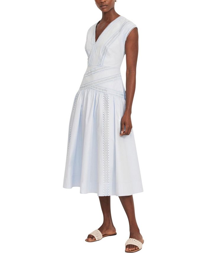 Женское платье миди Extreme с декоративными вставками Mint Velvet, синий
Женское платье миди Extreme с декоративными вставками Mint Velvet, синий