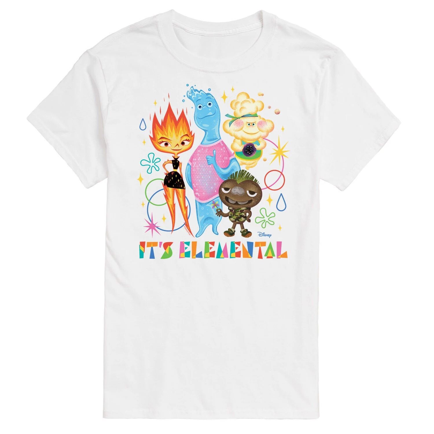 Футболка Disney's Elemental Big & Tall с графическим рисунком It Elemental Licensed Character, белый
Футболка Disney's Elemental Big & Tall с графическим рисунком It Elemental Licensed Character, белый