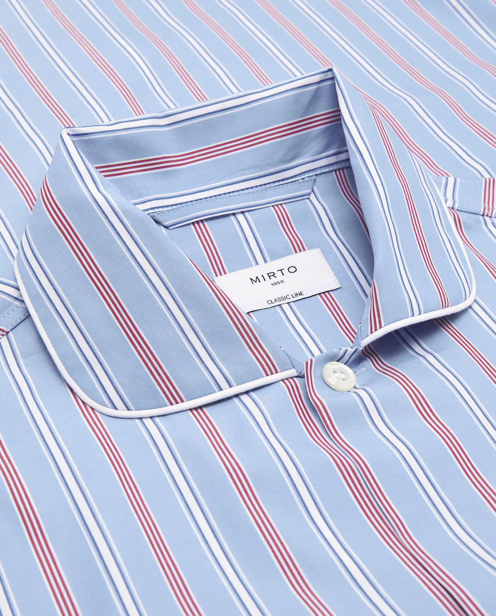 Мужская длинная пижама из хлопка Mirto, синий
Мужская длинная пижама из хлопка Mirto, синий