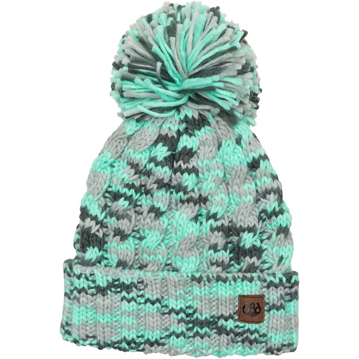 Объемная шапка с резинкой и манжетами 686, цвет spearmint
Объемная шапка с резинкой и манжетами 686, цвет spearmint