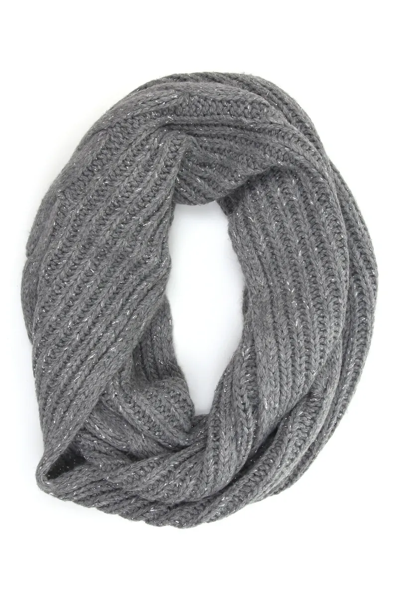 COLLEZIONE ALESSANDRO Петля Softy, производство Италия, с блестящей пряжей, серый
COLLEZIONE ALESSANDRO Петля Softy, производство Италия, с блестящей пряжей, серый