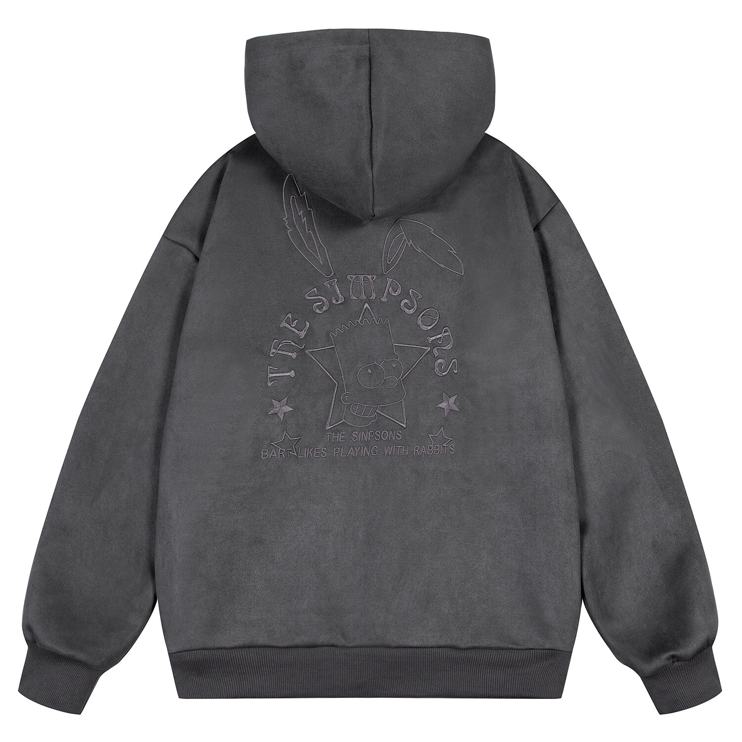 The Simpsons Толстовка унисекс «Симпсоны», Черный/Серый 
The Simpsons Толстовка унисекс «Симпсоны», Черный/Серый