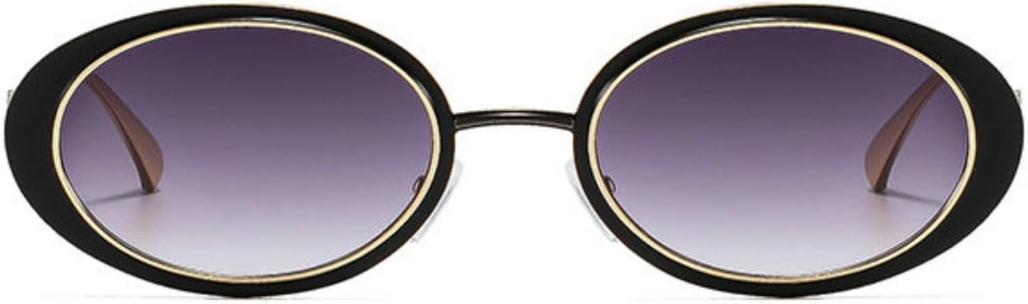 Солнцезащитные очки Willochra в стиле ретро, овальные, для женщин и мужчин, модные, золотистые, винтажная металлическая оправа, трендовые, защита от ультрафиолета UV400, C3
Солнцезащитные очки Willochra в стиле ретро, овальные, для женщин и мужчин, модные, золотистые, винтажная металлическая оправа, трендовые, защита от ультрафиолета UV400, C3