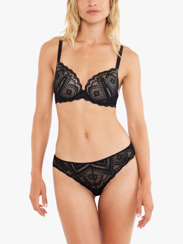 Бюстгальтер Vertige Lace Demi Cup Maison Lejaby, Noir
Бюстгальтер Vertige Lace Demi Cup Maison Lejaby, Noir