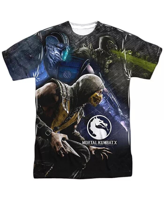 Мужская футболка с коротким рукавом Three Of A Kind для взрослых из полиэстера Mortal Kombat X, белый
Мужская футболка с коротким рукавом Three Of A Kind для взрослых из полиэстера Mortal Kombat X, белый