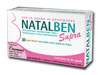 Natalben Supra 30 мультивитаминные капсулы для беременных
Natalben Supra 30 мультивитаминные капсулы для беременных