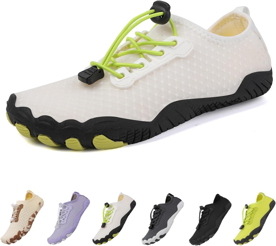 Мужские и женские походные туфли, быстро сохнущие пляжные и бассейновые туфли, женские водные носки: дизайн с нулевым перепадом, мужская обувь без шнурков, противоскользящие, здоровые, дышащие, модные кроссовки для трейлового бега Suxiaur, белый
Мужские и женские походные туфли, быстро сохнущие пляжные и бассейновые туфли, женские водные носки: дизайн с нулевым перепадом, мужская обувь без шнурков, противоскользящие, здоровые, дышащие, модные кроссовки для трейлового бега Suxiaur, белый