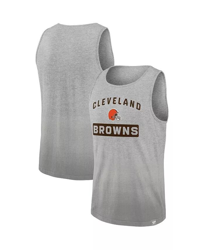 Мужская серая майка Cleveland Browns Our Year с меланжевым рисунком Fanatics
Мужская серая майка Cleveland Browns Our Year с меланжевым рисунком Fanatics