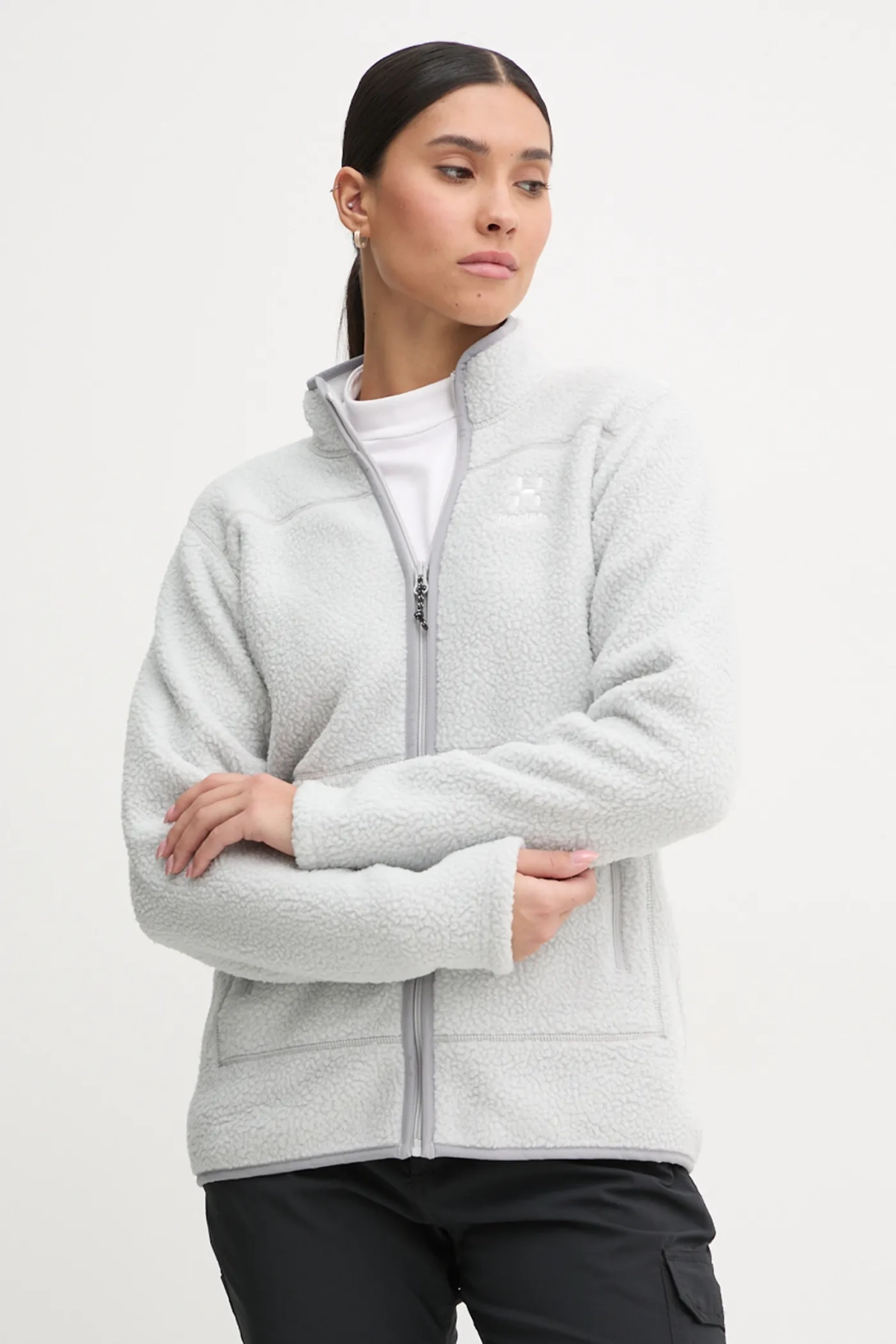 Спортивная толстовка Mossa Pile Haglöfs, серый
Спортивная толстовка Mossa Pile Haglöfs, серый