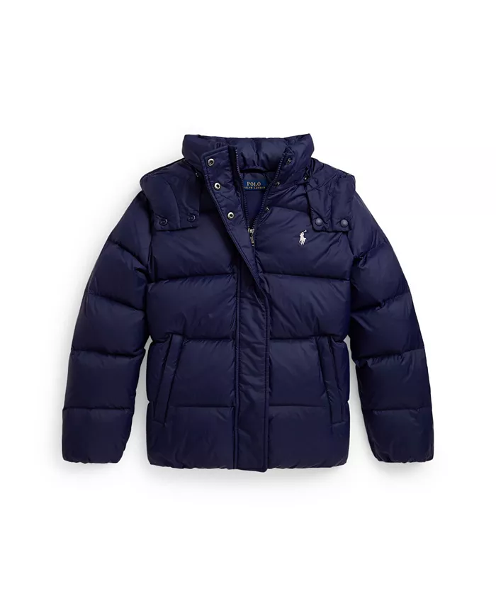 Детская куртка с отстегивающимся капюшоном для девочек 7-16 лет Polo Ralph Lauren, синий
Детская куртка с отстегивающимся капюшоном для девочек 7-16 лет Polo Ralph Lauren, синий