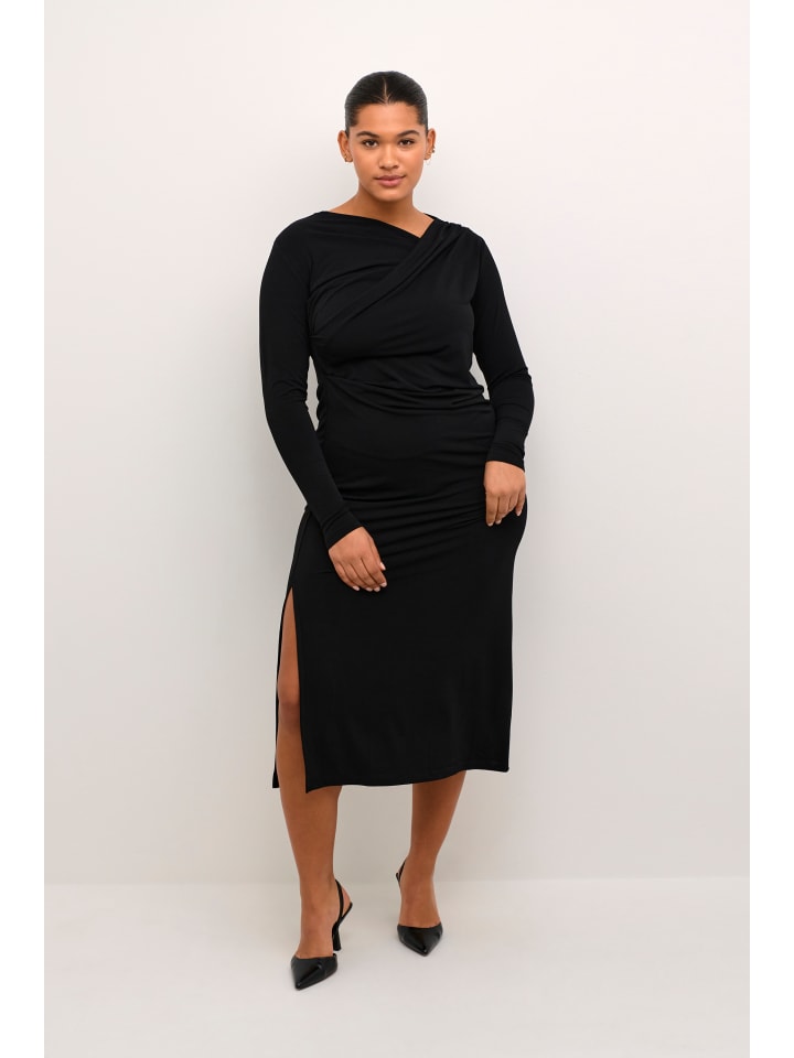 Платье KCaidi Tight Fit Dress, глубокий черный цвет KAFFE curve
Платье KCaidi Tight Fit Dress, глубокий черный цвет KAFFE curve