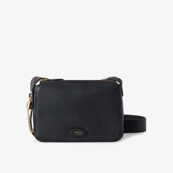 Маленькая кожаная сумка через плечо Billie Mulberry, черный
Маленькая кожаная сумка через плечо Billie Mulberry, черный
