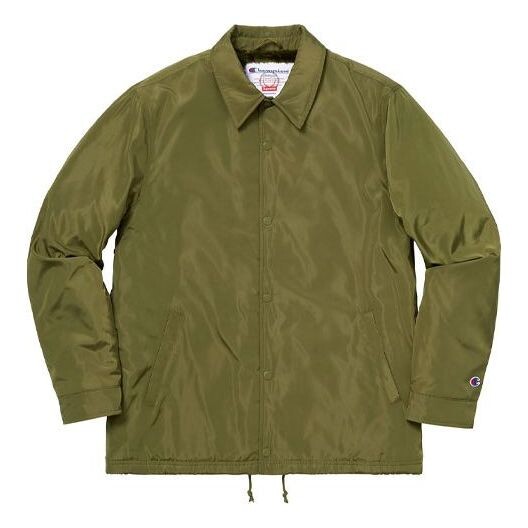 Куртка fw18 x champion label coaches jacket 'olivegreen' Supreme, зеленый
Куртка fw18 x champion label coaches jacket 'olivegreen' Supreme, зеленый