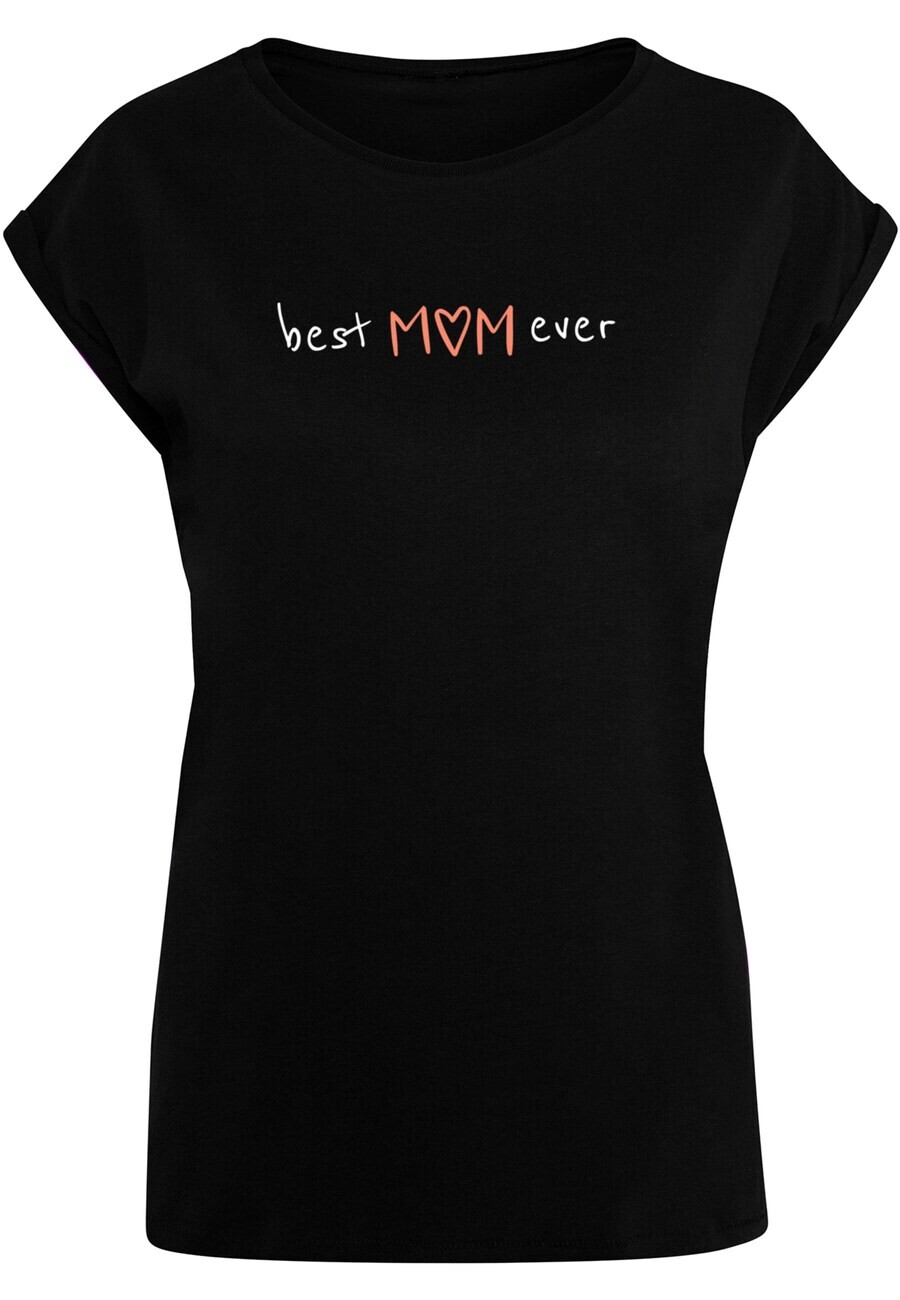 Футболка Merchcode Shirt Mothers Day - Best Mom Ever, черный 
Футболка Merchcode Shirt Mothers Day - Best Mom Ever, черный