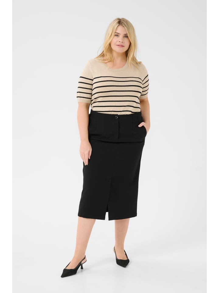 Юбка длиной до колена KAFFE curve, глубокий черный
Юбка длиной до колена KAFFE curve, глубокий черный