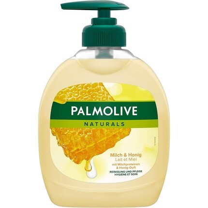 Жидкое средство для мытья рук Naturals с молоком и медом, 300 мл, Palmolive
Жидкое средство для мытья рук Naturals с молоком и медом, 300 мл, Palmolive