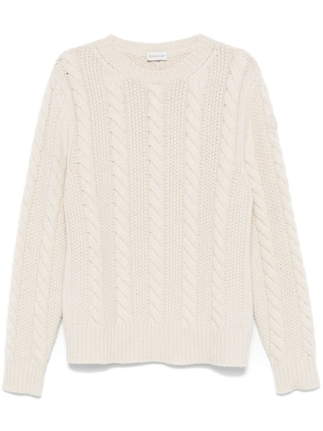 Свитер с нашивкой-логотипом Moncler, белый
Свитер с нашивкой-логотипом Moncler, белый