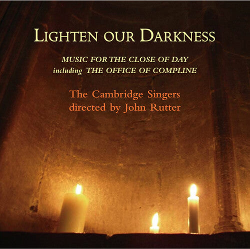 CD диск Cambridge Singers / Rutter: Lighten Our Darkness
CD диск Cambridge Singers / Rutter: Lighten Our Darkness