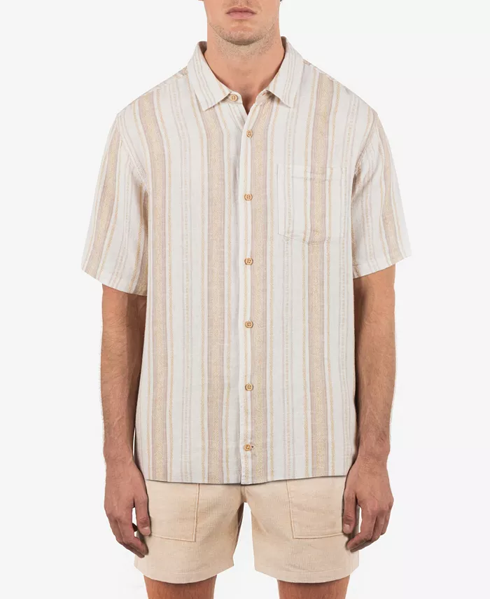 Мужская рубашка с коротким рукавом Oceanside Hurley, коричневый/бежевый
Мужская рубашка с коротким рукавом Oceanside Hurley, коричневый/бежевый