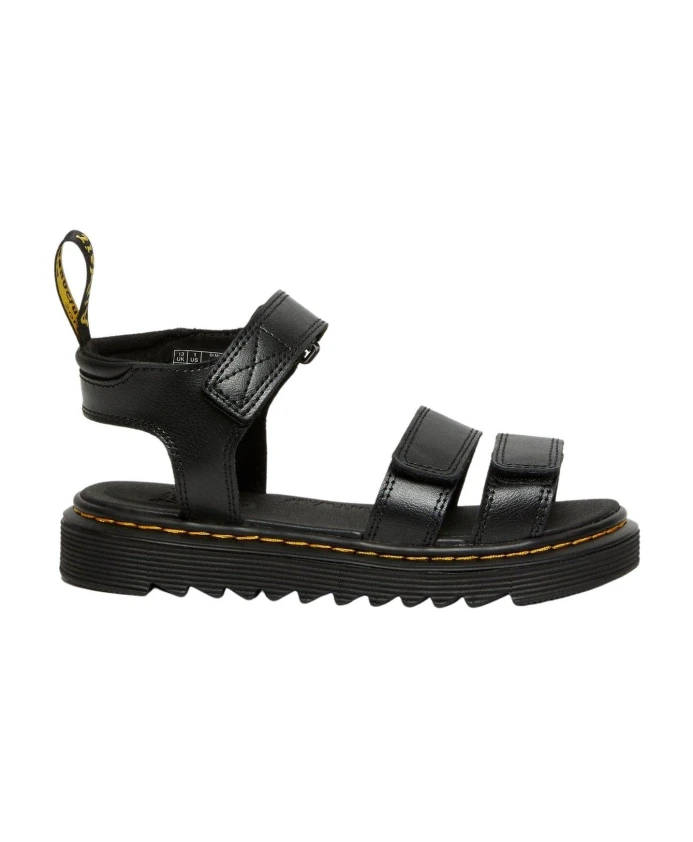 Кожаные детские сандалии T Lamper Dr. Martens, черный
Кожаные детские сандалии T Lamper Dr. Martens, черный