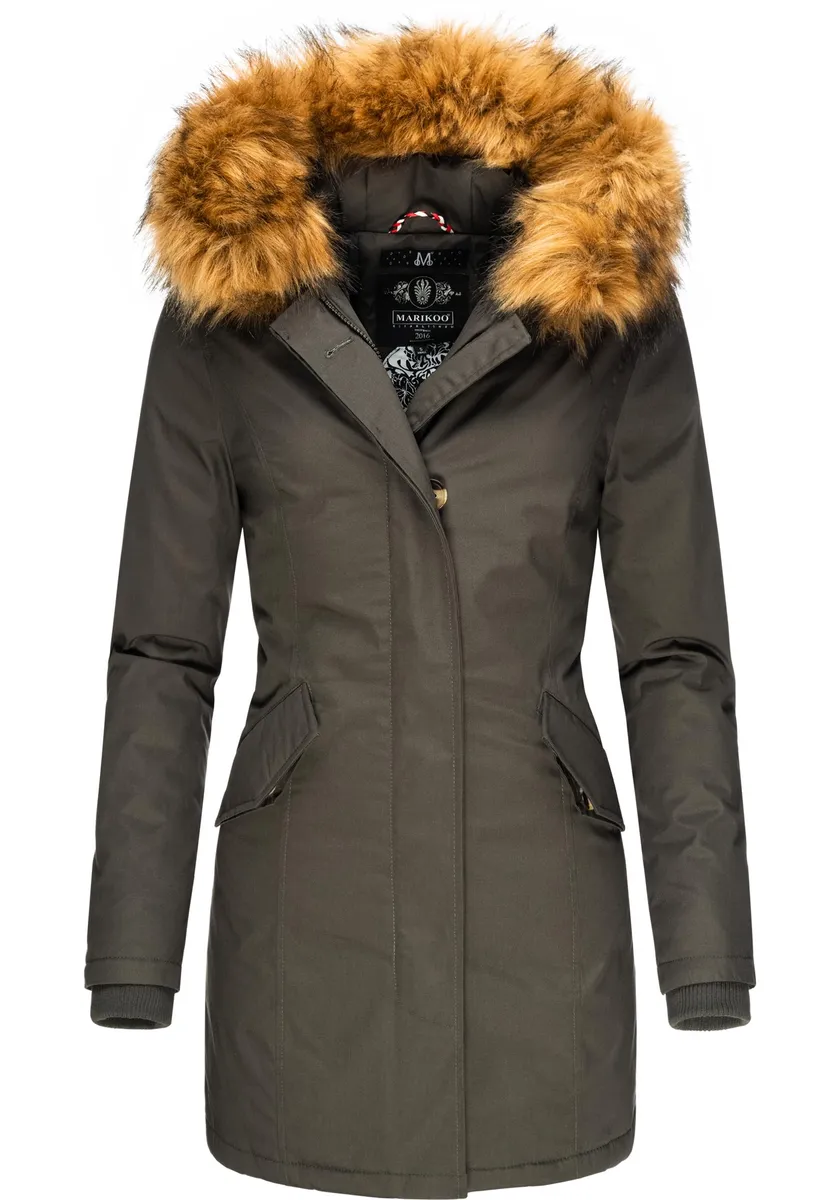 Зимнее пальто Marikoo "Кармаа-Прц", элегантная парка с капюшоном из искусственного меха, антрацит, Черный, Зимнее пальто Marikoo "Кармаа-Прц", элегантная парка с капюшоном из искусственного меха, антрацит
Зимнее пальто Marikoo "Кармаа-Прц", элегантная парка с капюшоном из искусственного меха, антрацит, Черный, Зимнее пальто Marikoo "Кармаа-Прц", элегантная парка с капюшоном из искусственного меха, антрацит