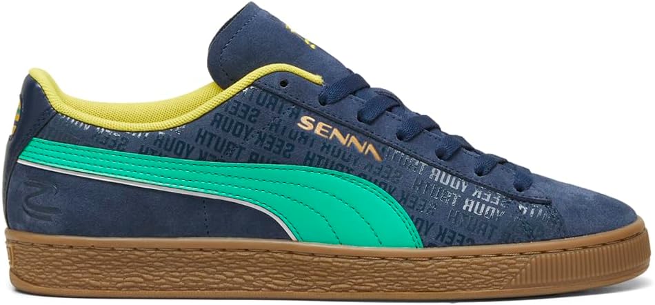 Мужские кроссовки PUMA Senna A Vida замшевые на шнуровке - синие
Мужские кроссовки PUMA Senna A Vida замшевые на шнуровке - синие