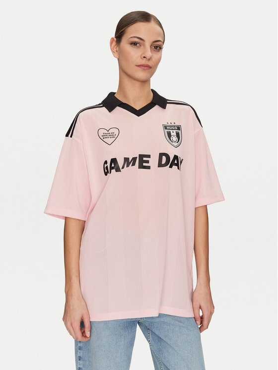 Футболка свободного кроя 50537456 Hugo, розовый
Футболка свободного кроя 50537456 Hugo, розовый