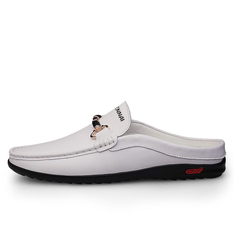 Мужские тапочки с закрытым носком Wen Nai белые
Мужские тапочки с закрытым носком Wen Nai белые