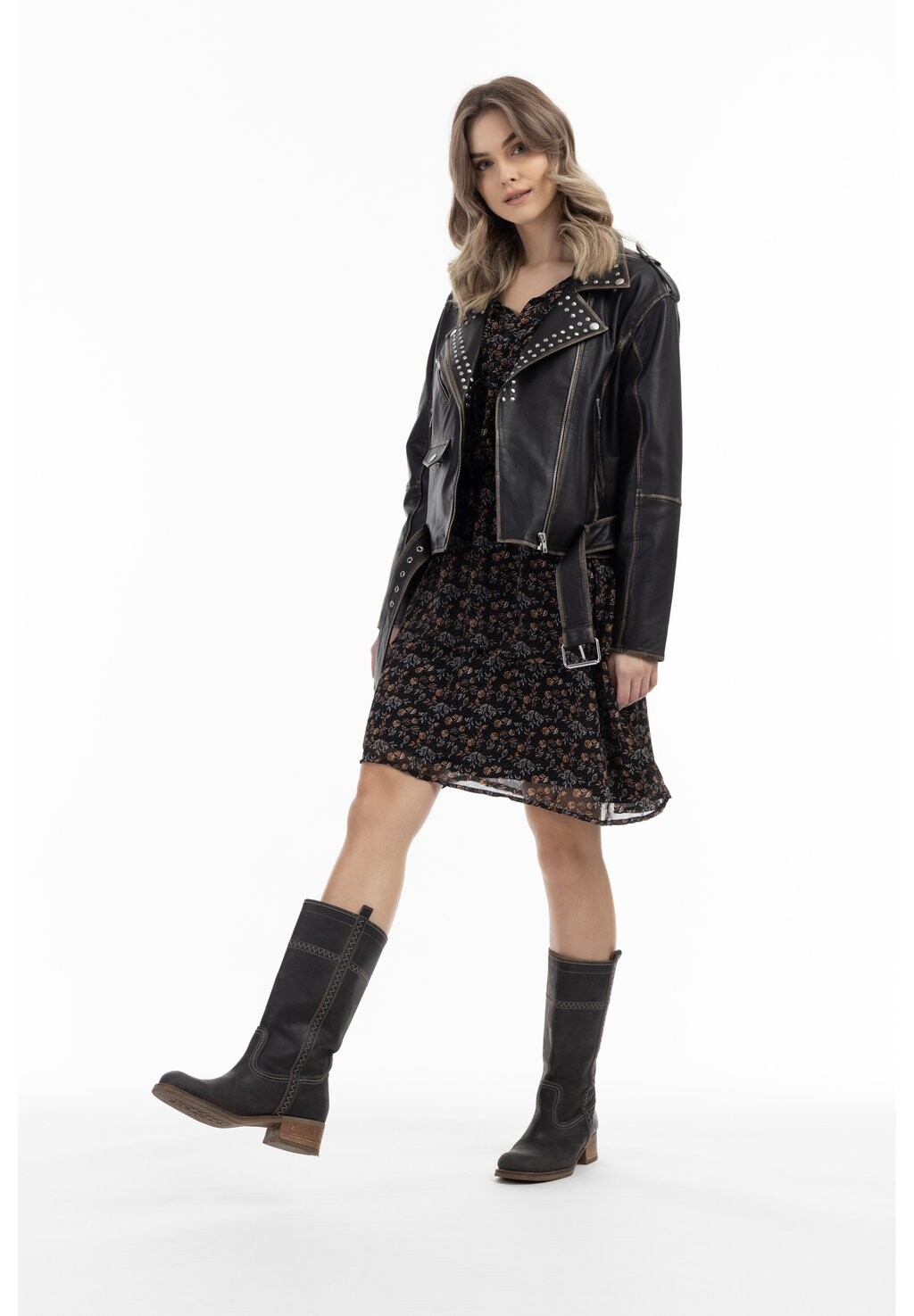 Кожаная куртка DreiMaster, черный
Кожаная куртка DreiMaster, черный