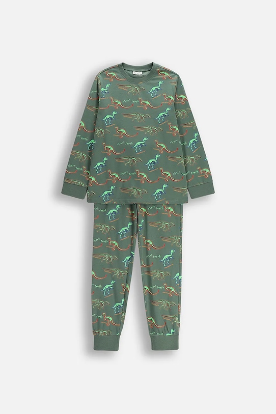 Детская хлопковая пижама Coccodrillo, зеленый
Детская хлопковая пижама Coccodrillo, зеленый