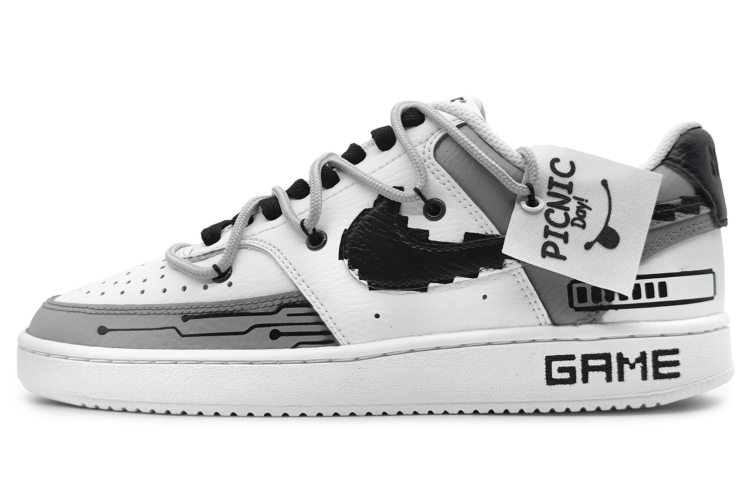 Кроссовки Nike Court Vision 1 Skateboard Shoes Men Low-Top Black White Gray
Кроссовки Nike Court Vision 1 Skateboard Shoes Men Low-Top Black White Gray