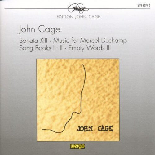 CD диск Cage: Sonata Xiii / Song Books I-II
CD диск Cage: Sonata Xiii / Song Books I-II