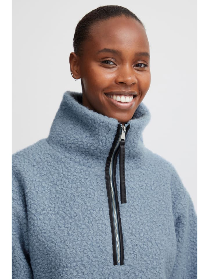 Куртка свободного кроя BYCIDAN пыльно-синего цвета b. young
Куртка свободного кроя BYCIDAN пыльно-синего цвета b. young