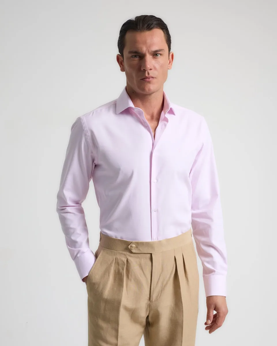 Мужская розовая рубашка прямого кроя с узором PuroEgo, розовый
Мужская розовая рубашка прямого кроя с узором PuroEgo, розовый