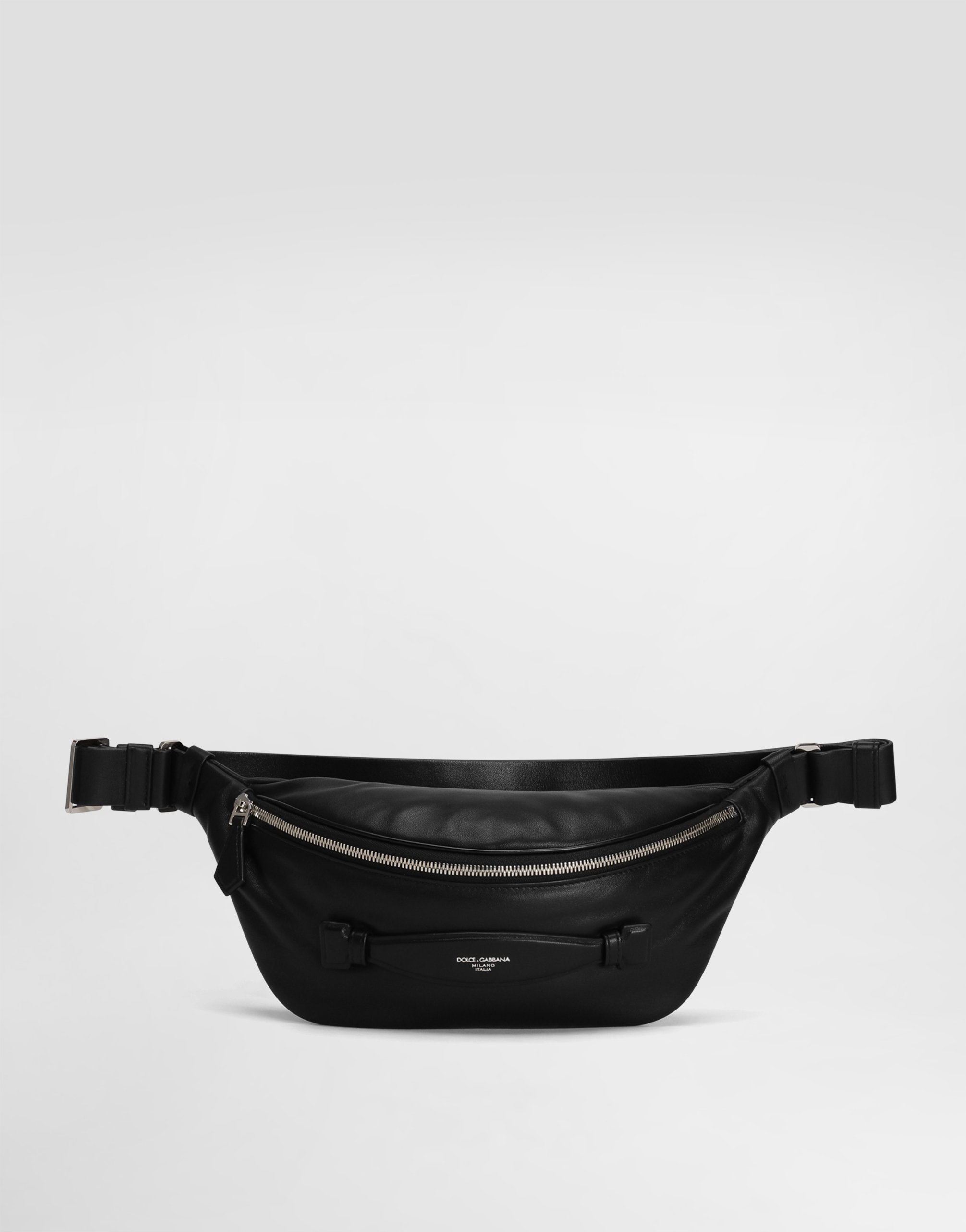 Поясная сумка из телячьей наппы Dolce & Gabbana, черный
Поясная сумка из телячьей наппы Dolce & Gabbana, черный