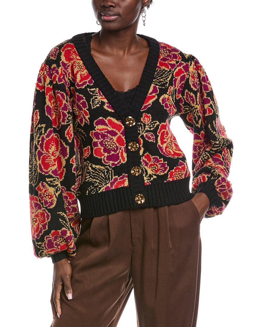 Кардиган из шерстяной смеси FARM Rio Shiny Chita Knit, красный
Кардиган из шерстяной смеси FARM Rio Shiny Chita Knit, красный