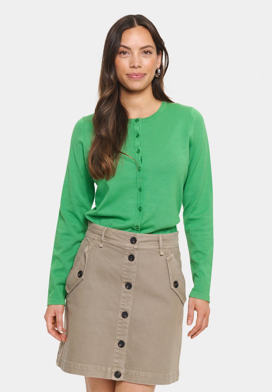 Кардиган Saint Tropez MILA R-NECK, Greenbriar/Green
Кардиган Saint Tropez MILA R-NECK, Greenbriar/Green