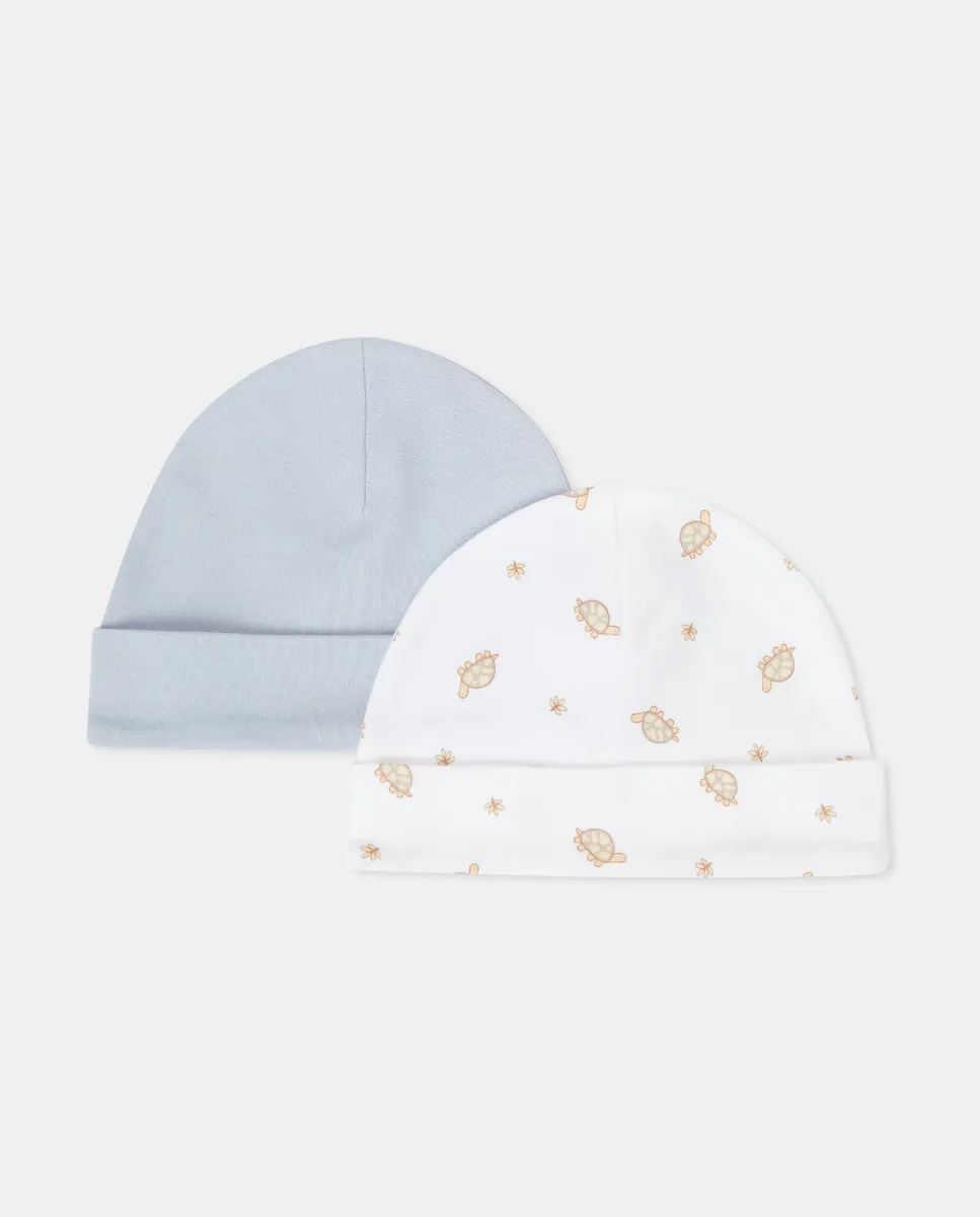 Набор из двух шапочек для мальчиков Cotton Juice, синий
Набор из двух шапочек для мальчиков Cotton Juice, синий