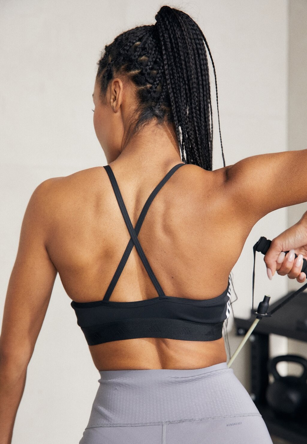 Спортивный бюстгальтер с легкой поддержкой BRALETTE adidas Performance, цвет black/white
Спортивный бюстгальтер с легкой поддержкой BRALETTE adidas Performance, цвет black/white
