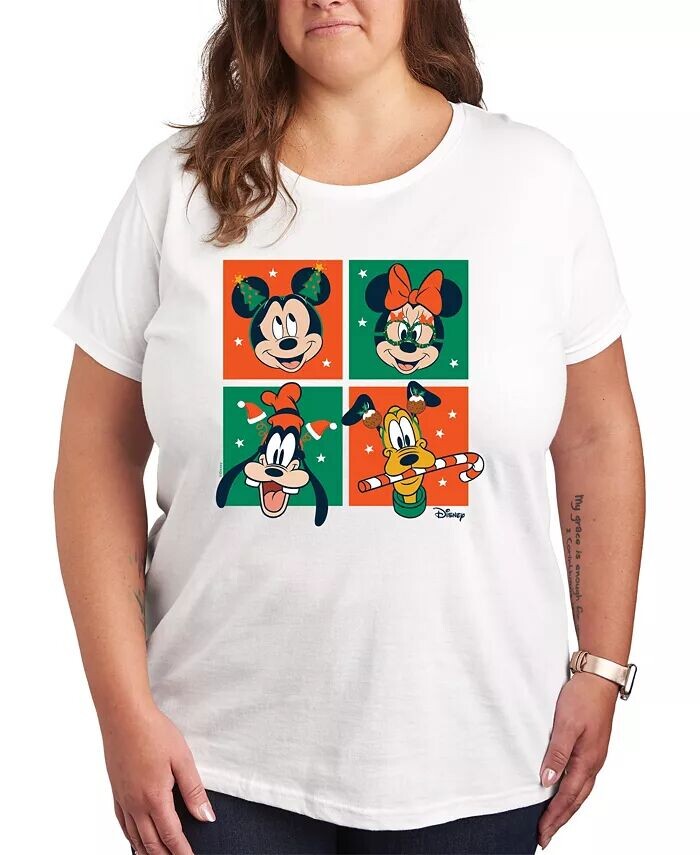 Футболка с рисунком персонажей Диснея больших размеров Hybrid Apparel, белый
Футболка с рисунком персонажей Диснея больших размеров Hybrid Apparel, белый