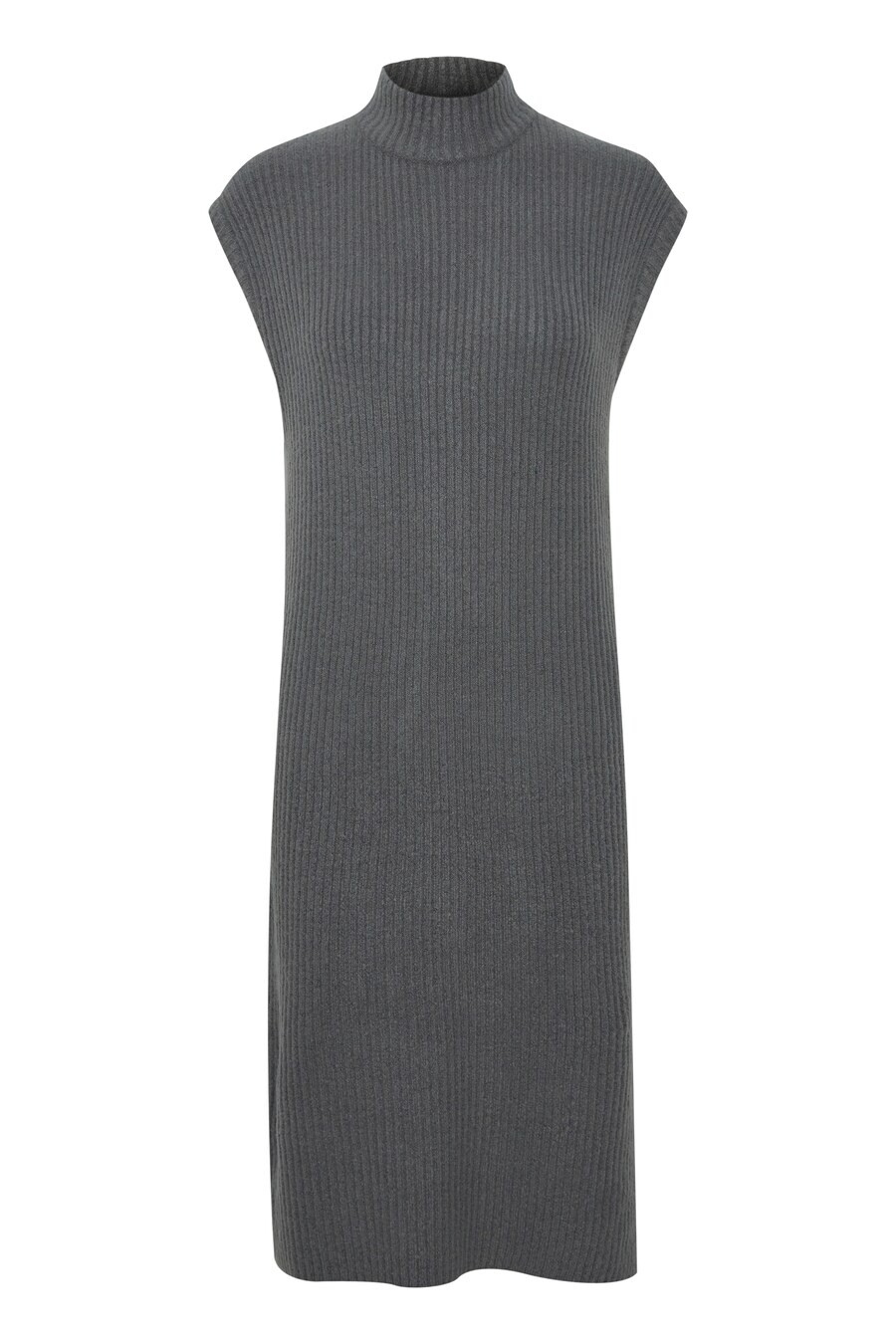 Вязаное платье b.young Knitted dress Nora, темно-серый 
Вязаное платье b.young Knitted dress Nora, темно-серый