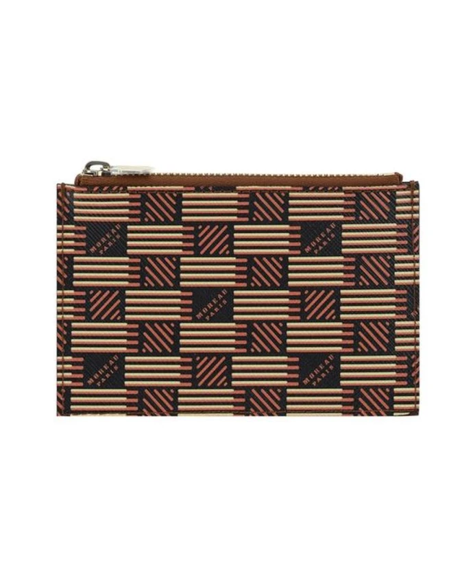 Кожаный кошелек для монет Monogram с отделениями для карт. Moreau Paris, коричневый
Кожаный кошелек для монет Monogram с отделениями для карт. Moreau Paris, коричневый