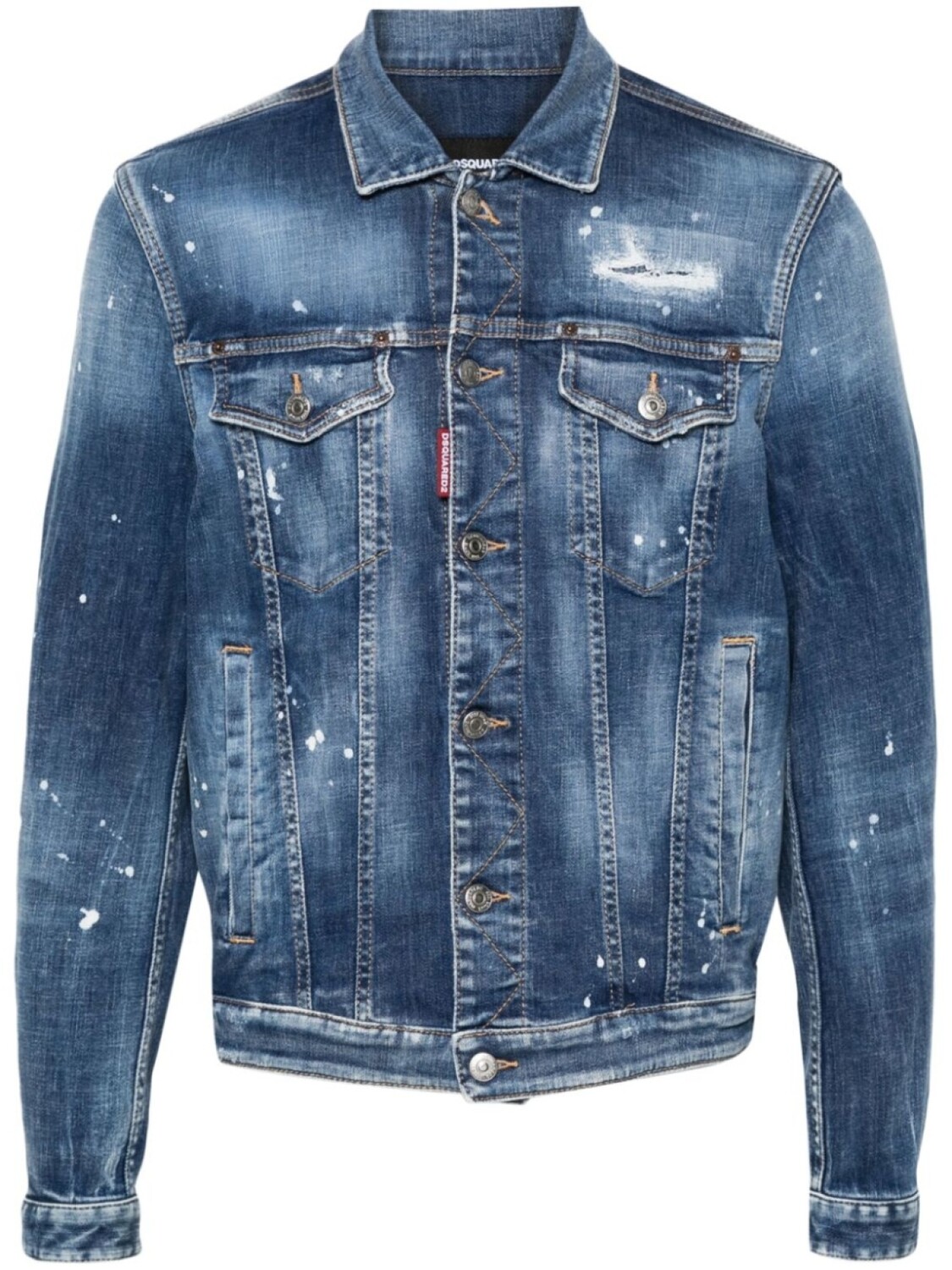 DSQUARED2 джинсовая куртка Dan, синий
DSQUARED2 джинсовая куртка Dan, синий