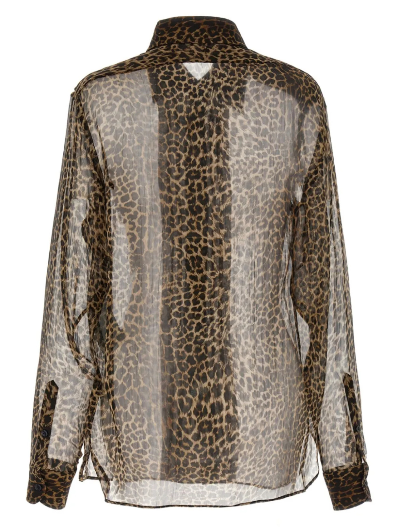 TOM FORD прозрачная рубашка с леопардовым принтом, коричневый
TOM FORD прозрачная рубашка с леопардовым принтом, коричневый