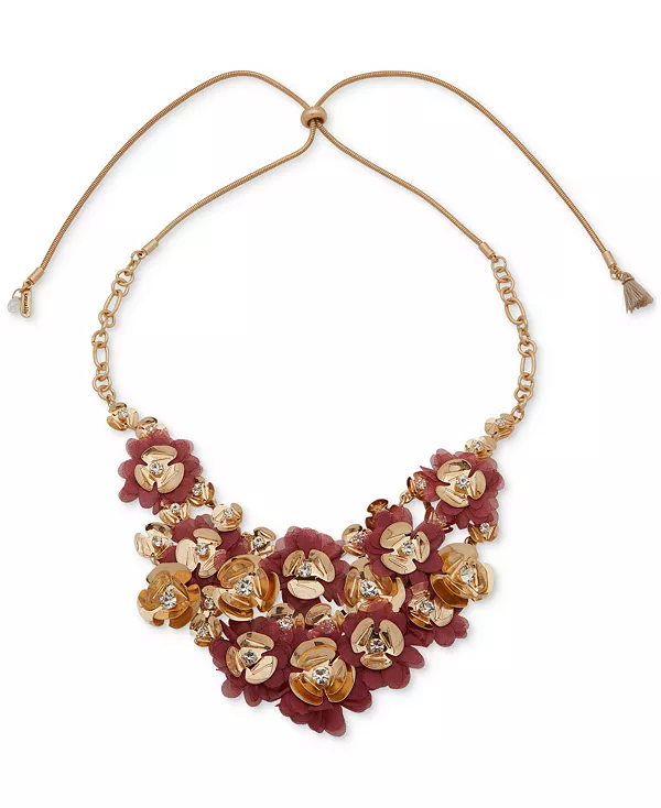 Ожерелье-Слайдер с цветком из органзы спереди, 28 дюймов Lonna & Lilly, wine
Ожерелье-Слайдер с цветком из органзы спереди, 28 дюймов Lonna & Lilly, wine