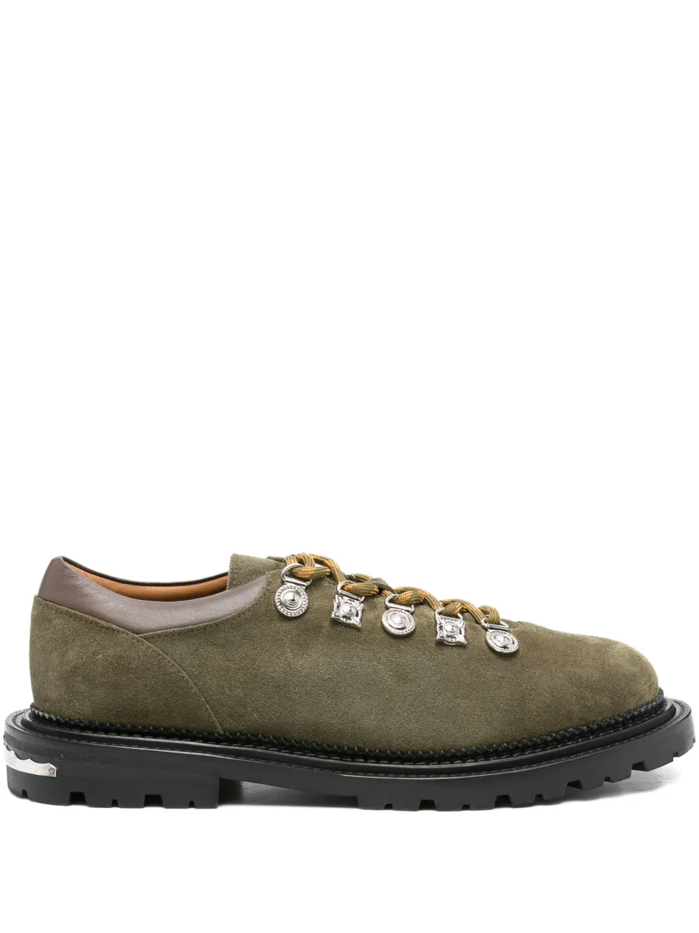 Замшевые туфли дерби на шнуровке Toga Virilis, зеленый
Замшевые туфли дерби на шнуровке Toga Virilis, зеленый