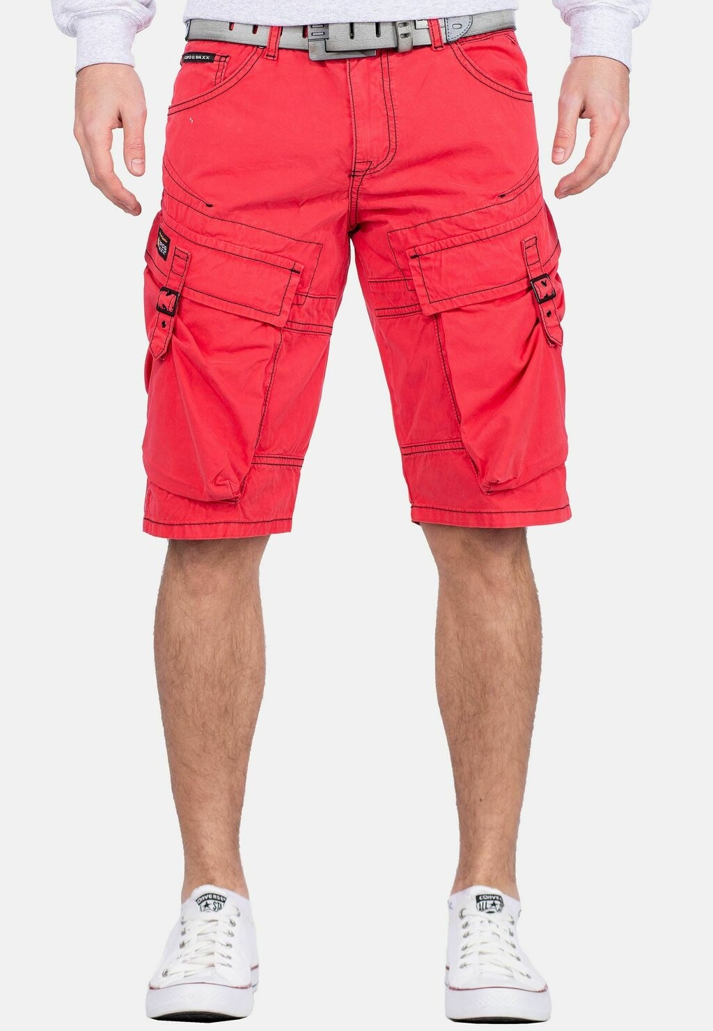 Шорты Cipo & Baxx, красный 
Шорты Cipo & Baxx, красный