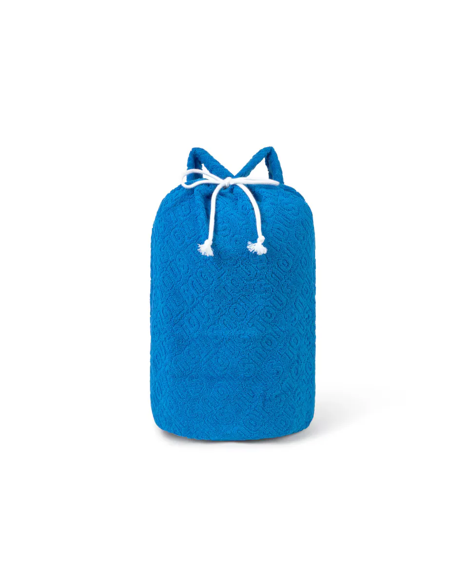 Детская пляжная сумка из хлопковой махры с логотипом TOUS, синий
Детская пляжная сумка из хлопковой махры с логотипом TOUS, синий