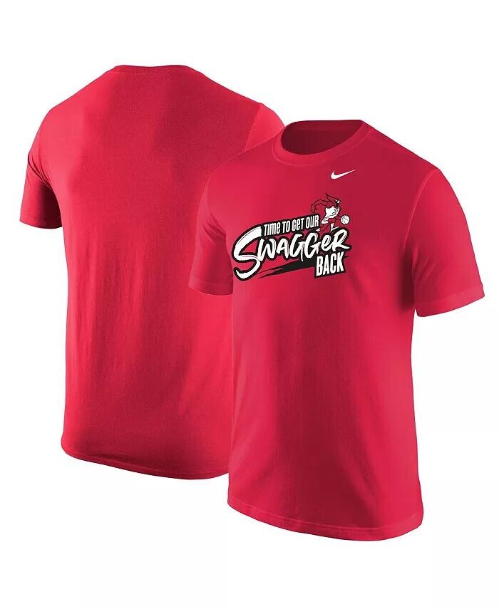 Мужская красная футболка Illinois State Redbirds Swagger Nike
Мужская красная футболка Illinois State Redbirds Swagger Nike